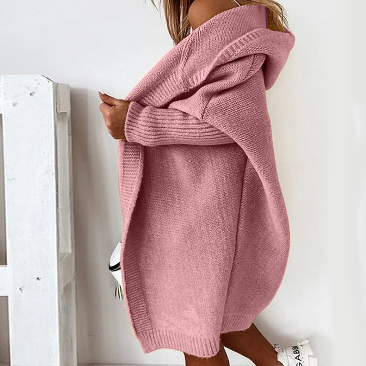 Freja | Stickad Tröja Dam Oversized