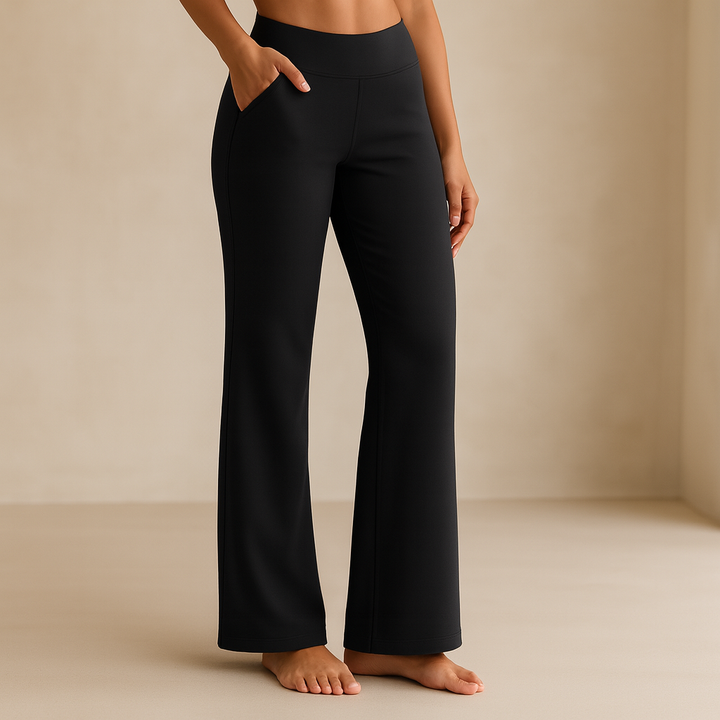 Emma | Stretchbyxor Dam Med Elastisk Midja