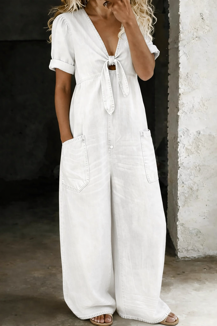 Vilma | Jumpsuit Dam V-ringad