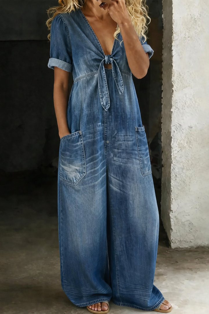 Vilma | Jumpsuit Dam V-ringad