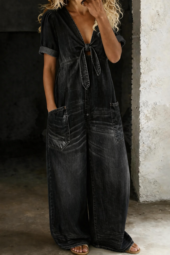 Vilma | Jumpsuit Dam V-ringad