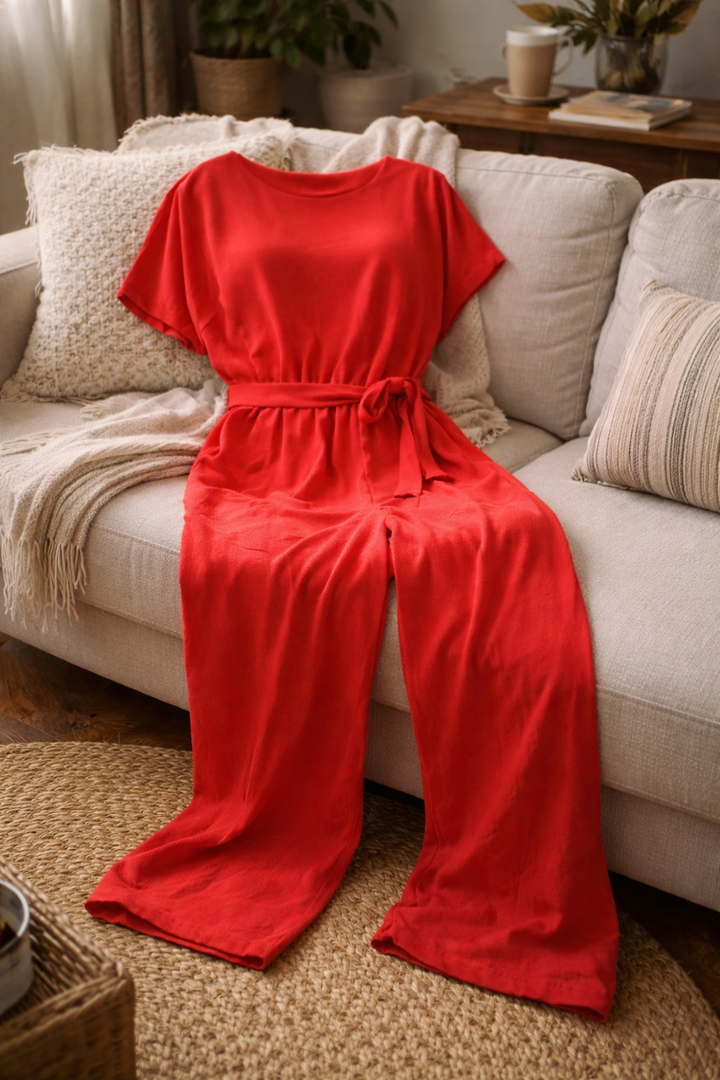 Tilda | Jumpsuit Dam Vida Ben Knytbälte