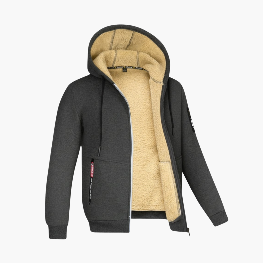 Ragnvald | Huvjacka Herr Fleecefodrad Full-Zip