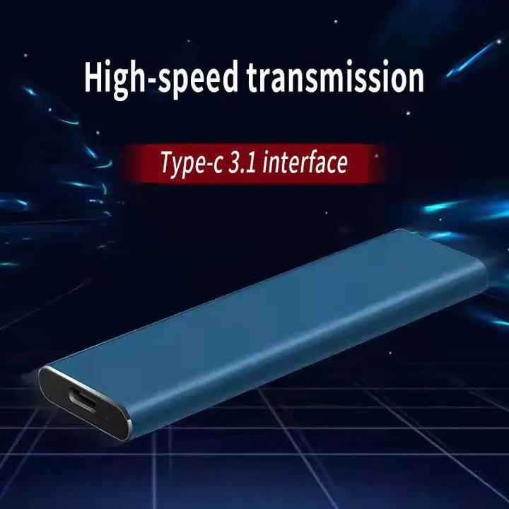 Extern Hårddisk 4 TB Med USB-C Och USB 3.1 För Portabel Lagring