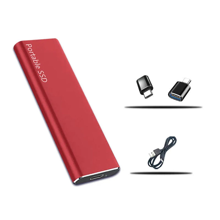 Extern Hårddisk 4 TB Med USB-C Och USB 3.1 För Portabel Lagring