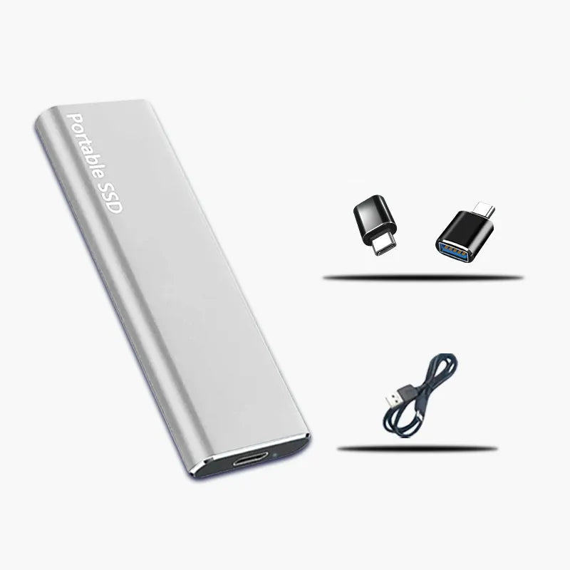 Extern Hårddisk 4 TB Med USB-C Och USB 3.1 För Portabel Lagring