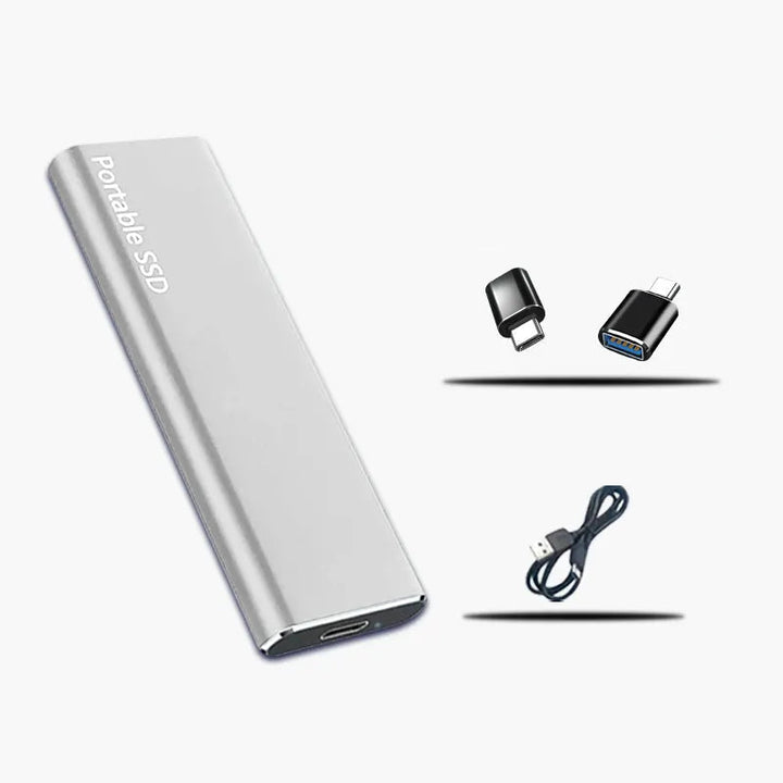 Extern Hårddisk 4 TB Med USB-C Och USB 3.1 För Portabel Lagring