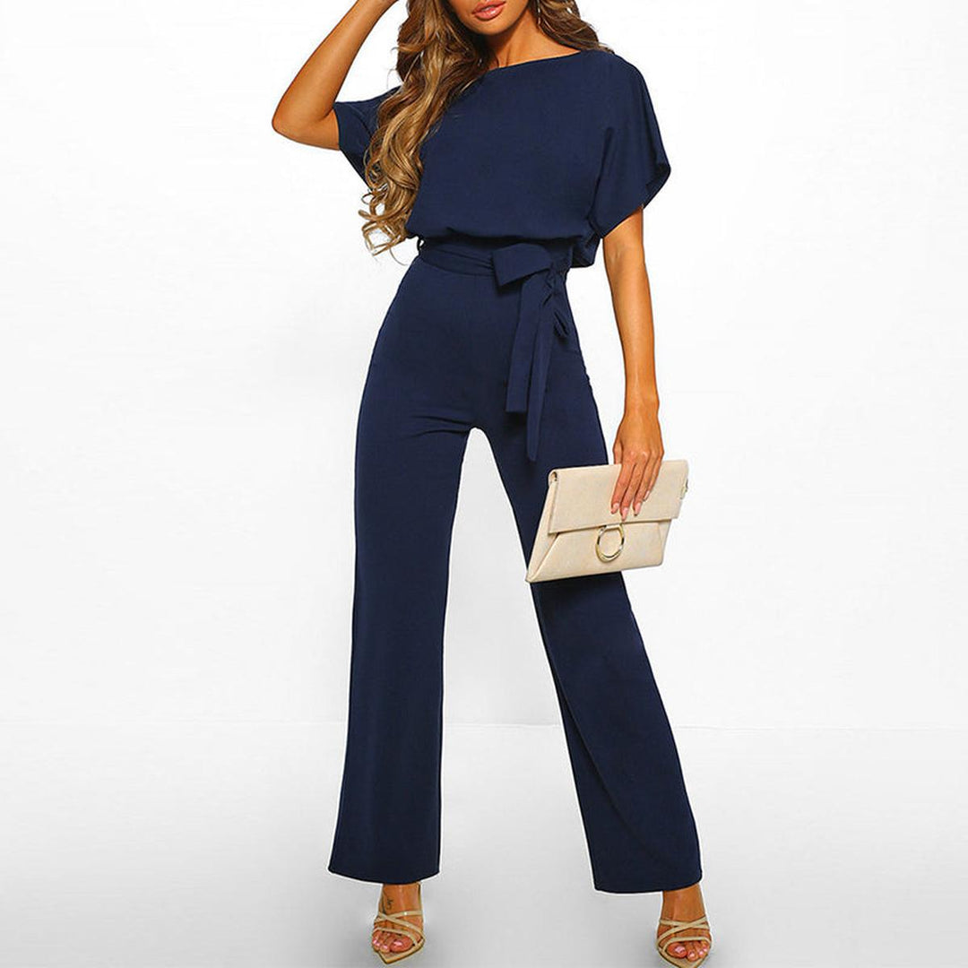 Maja | Jumpsuit Dam Med Knytbälte