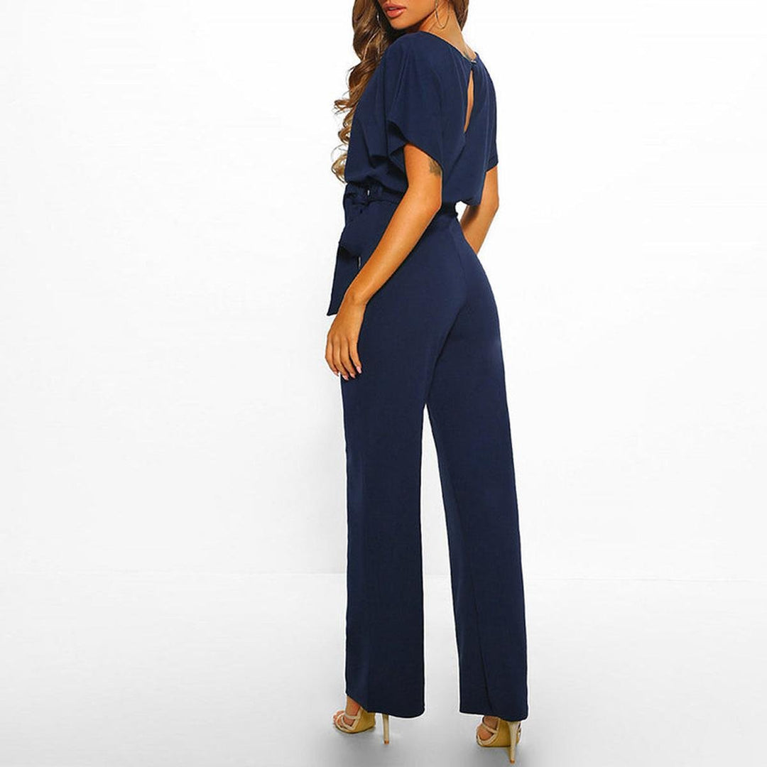Maja | Jumpsuit Dam Med Knytbälte