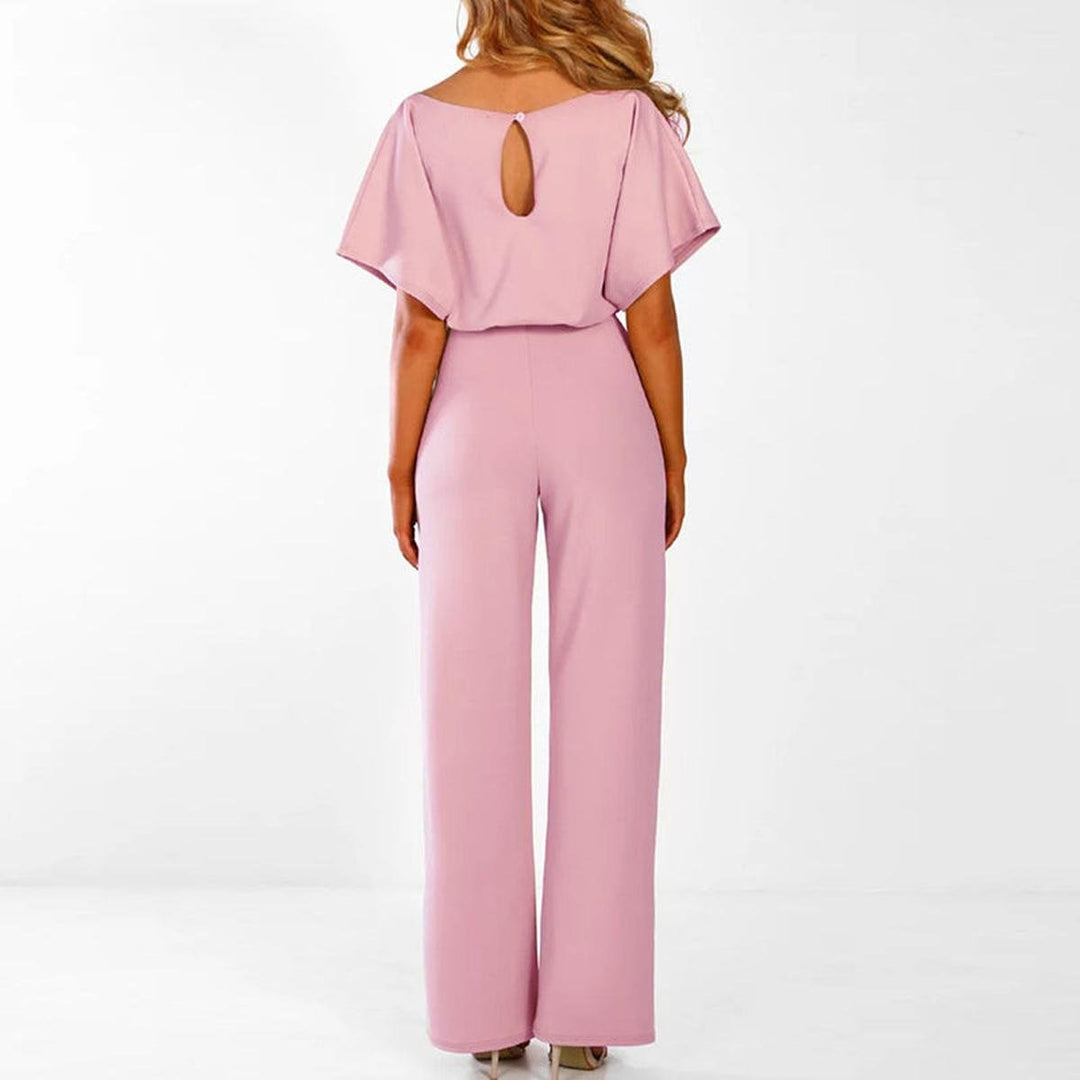Maja | Jumpsuit Dam Med Knytbälte