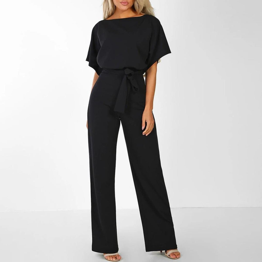 Maja | Jumpsuit Dam Med Knytbälte