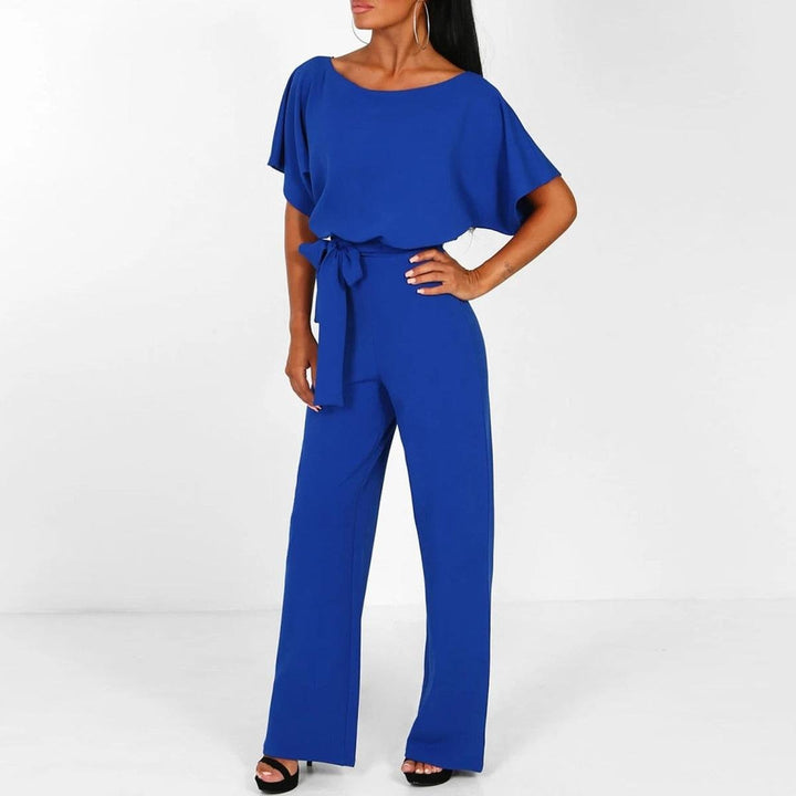 Maja | Jumpsuit Dam Med Knytbälte