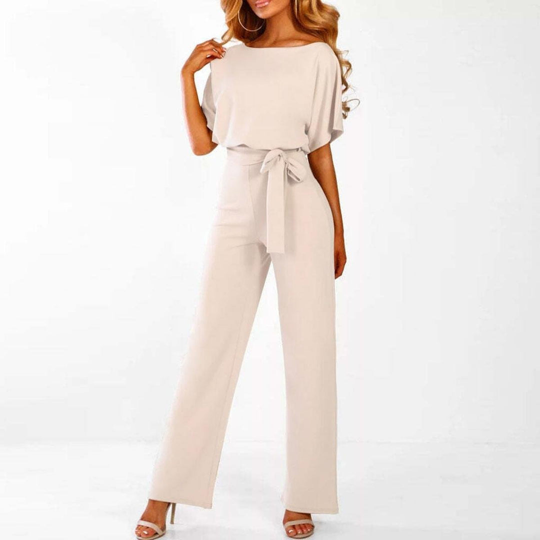 Maja | Jumpsuit Dam Med Knytbälte