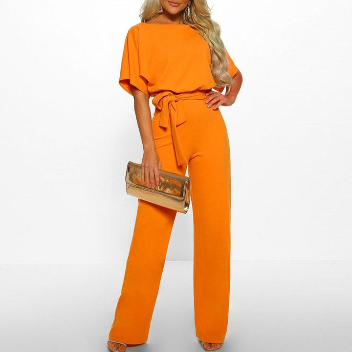 Maja | Jumpsuit Dam Med Knytbälte