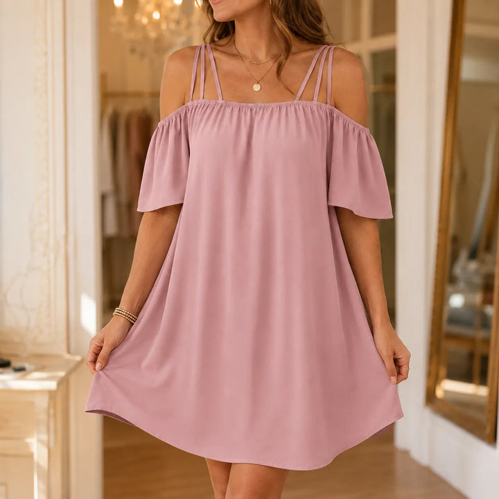 Sonja | Off Shoulder Miniklänning
