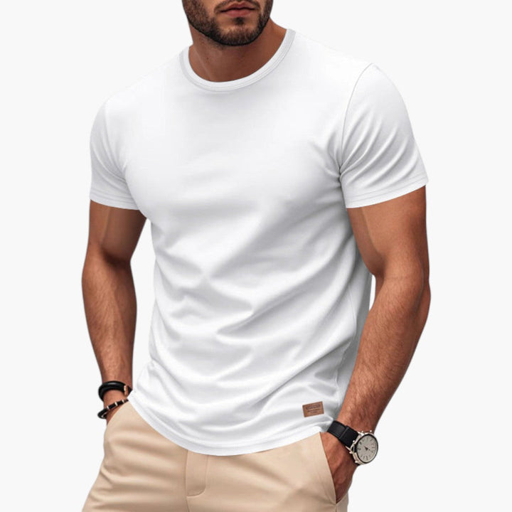Ethan | Herr T-Shirt Med Rund Halsringning