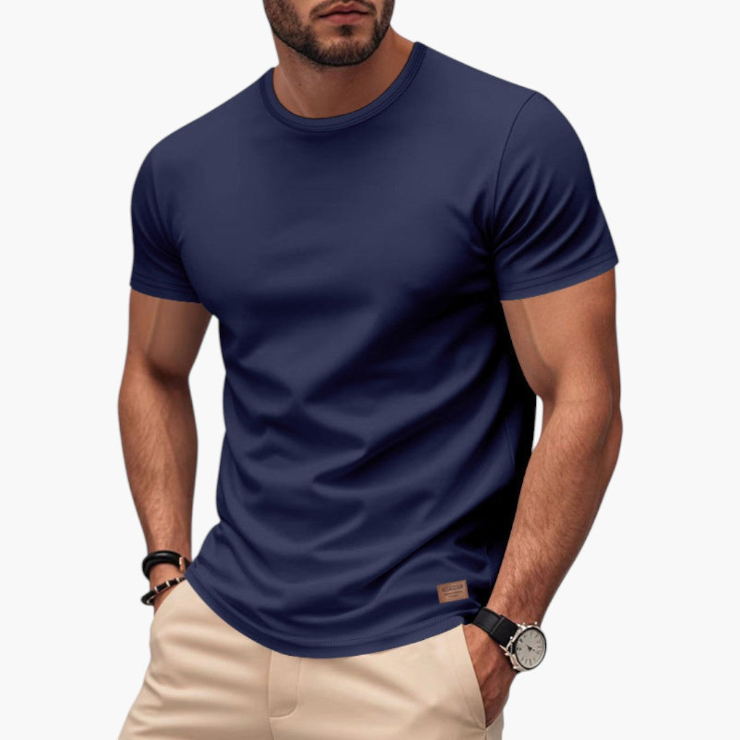 Ethan | Herr T-Shirt Med Rund Halsringning