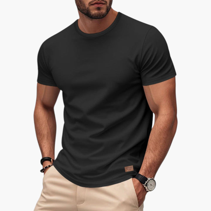 Ethan | Herr T-Shirt Med Rund Halsringning