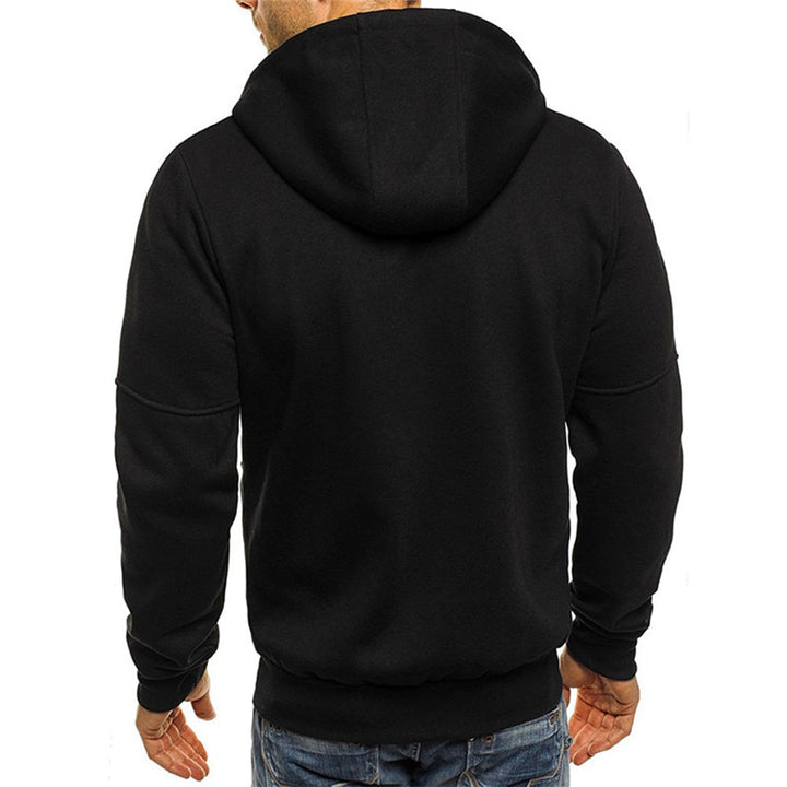Nils | Hoodie Herr Med Dragkedja