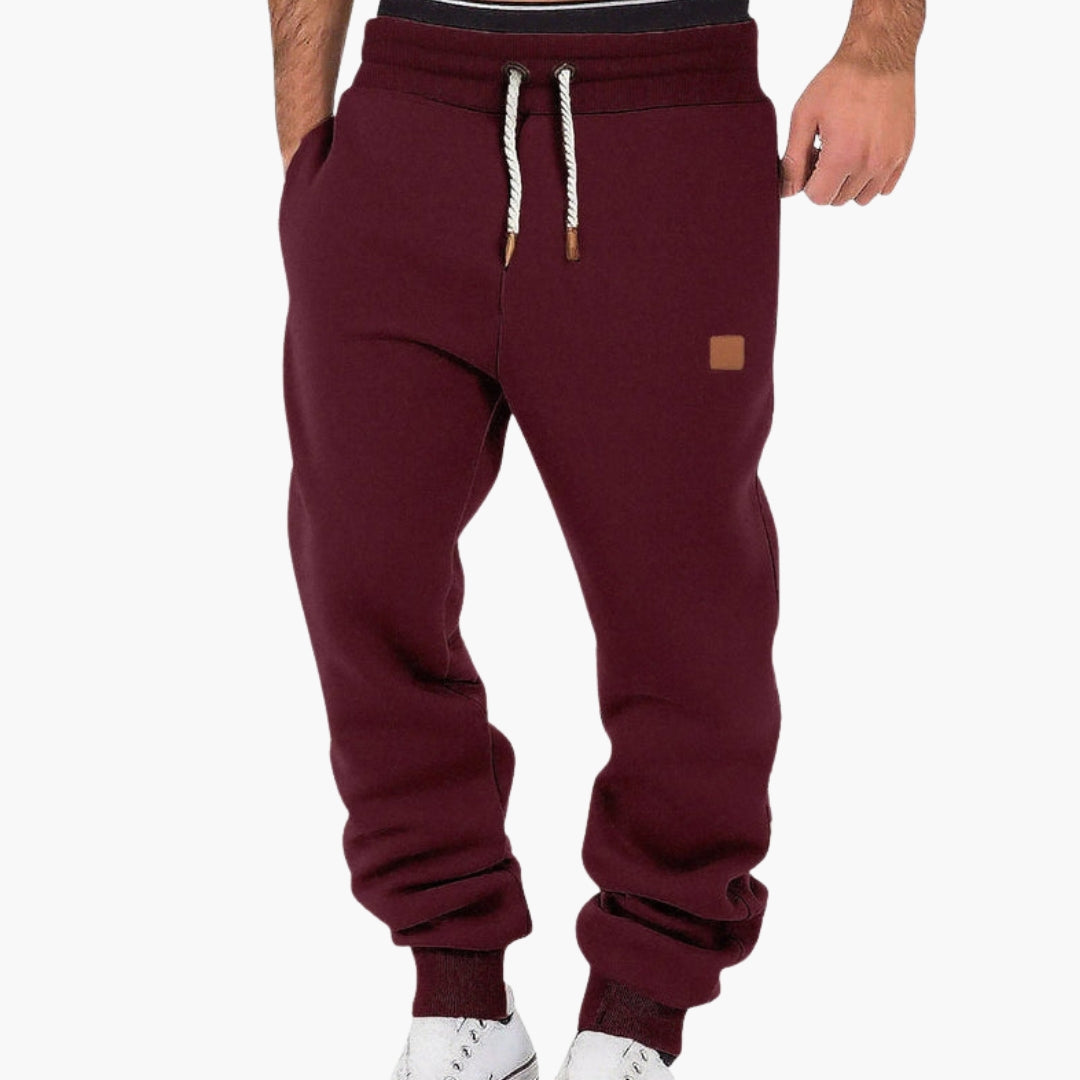 Mikael | Joggingbyxor Herr Fleece Relaxed Fit