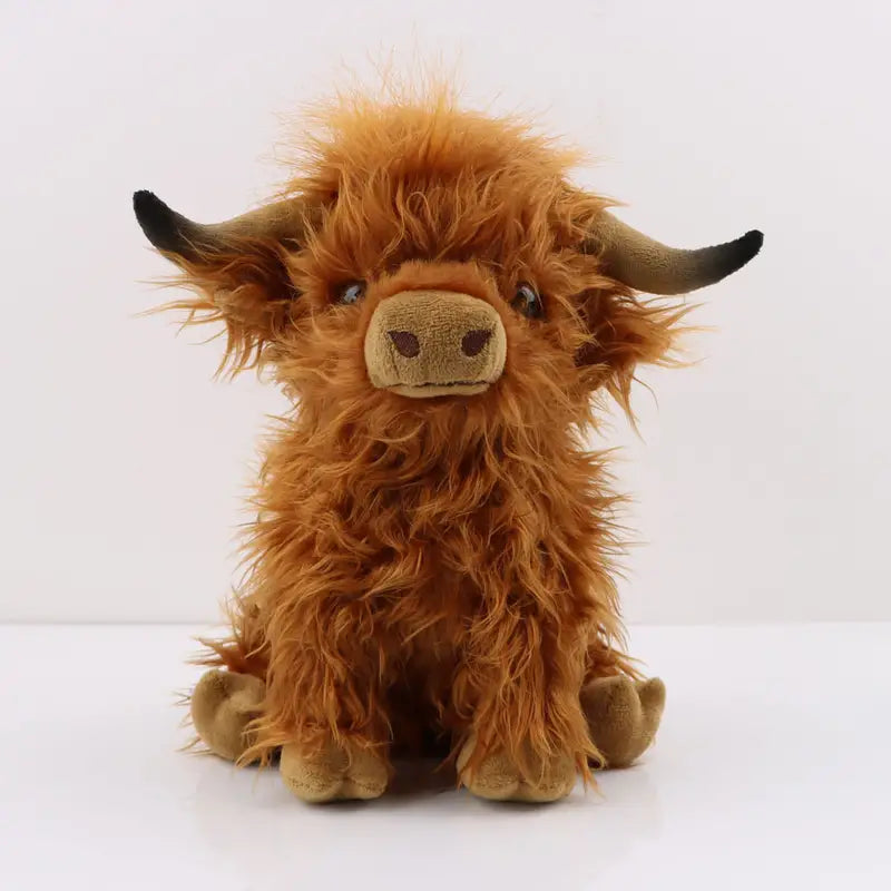 Moosie Mjukiskossa – Gosigt Highland Cow-Gosedjur