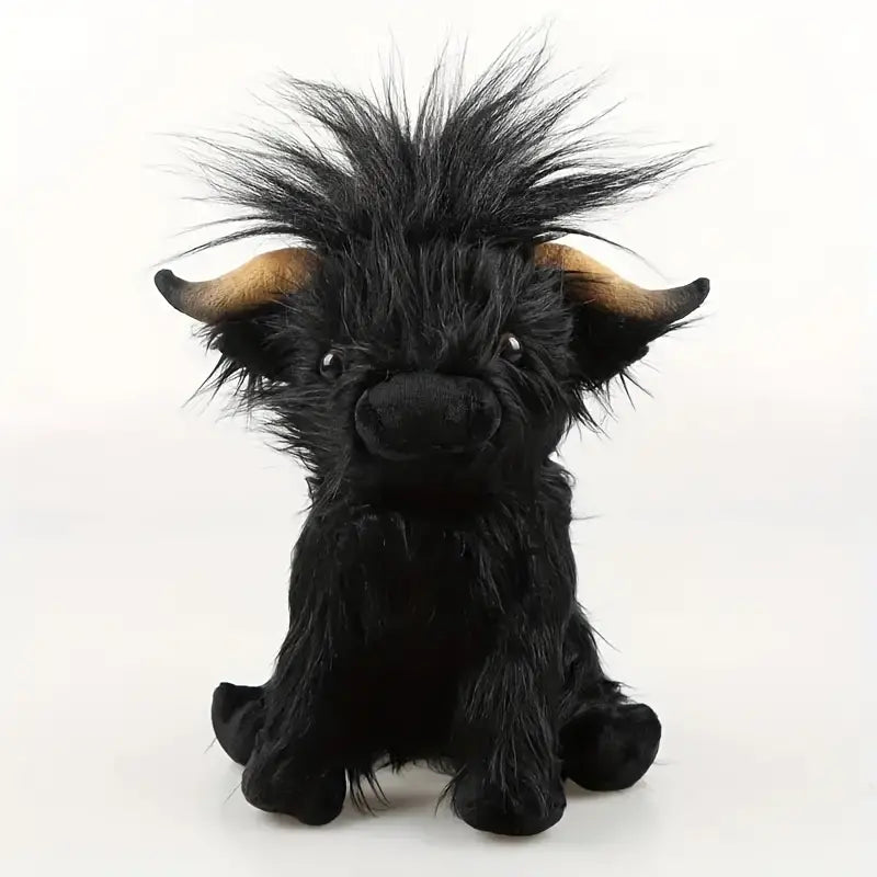 Moosie Mjukiskossa – Gosigt Highland Cow-Gosedjur