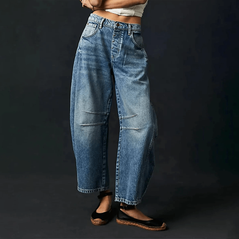 Elsa | Jeans Dam Hög Midja
