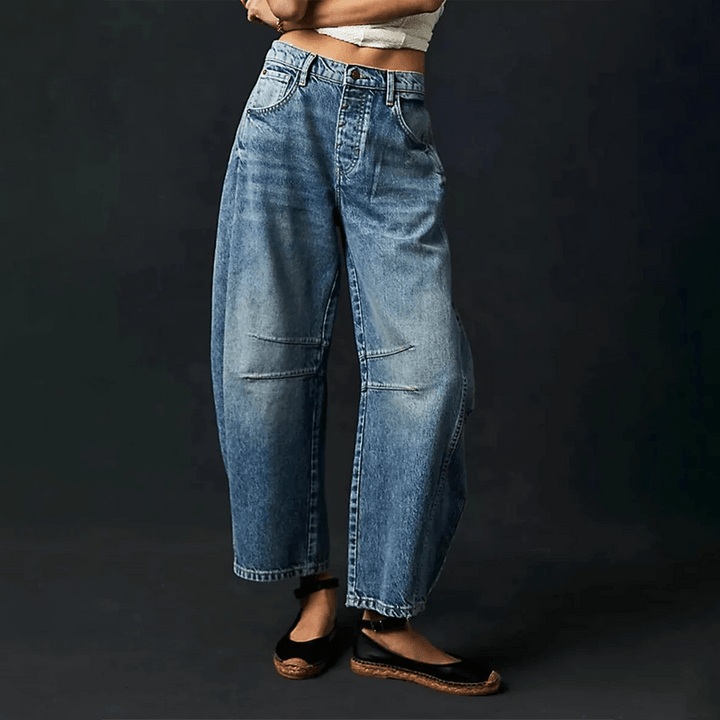 Elsa | Jeans Dam Hög Midja