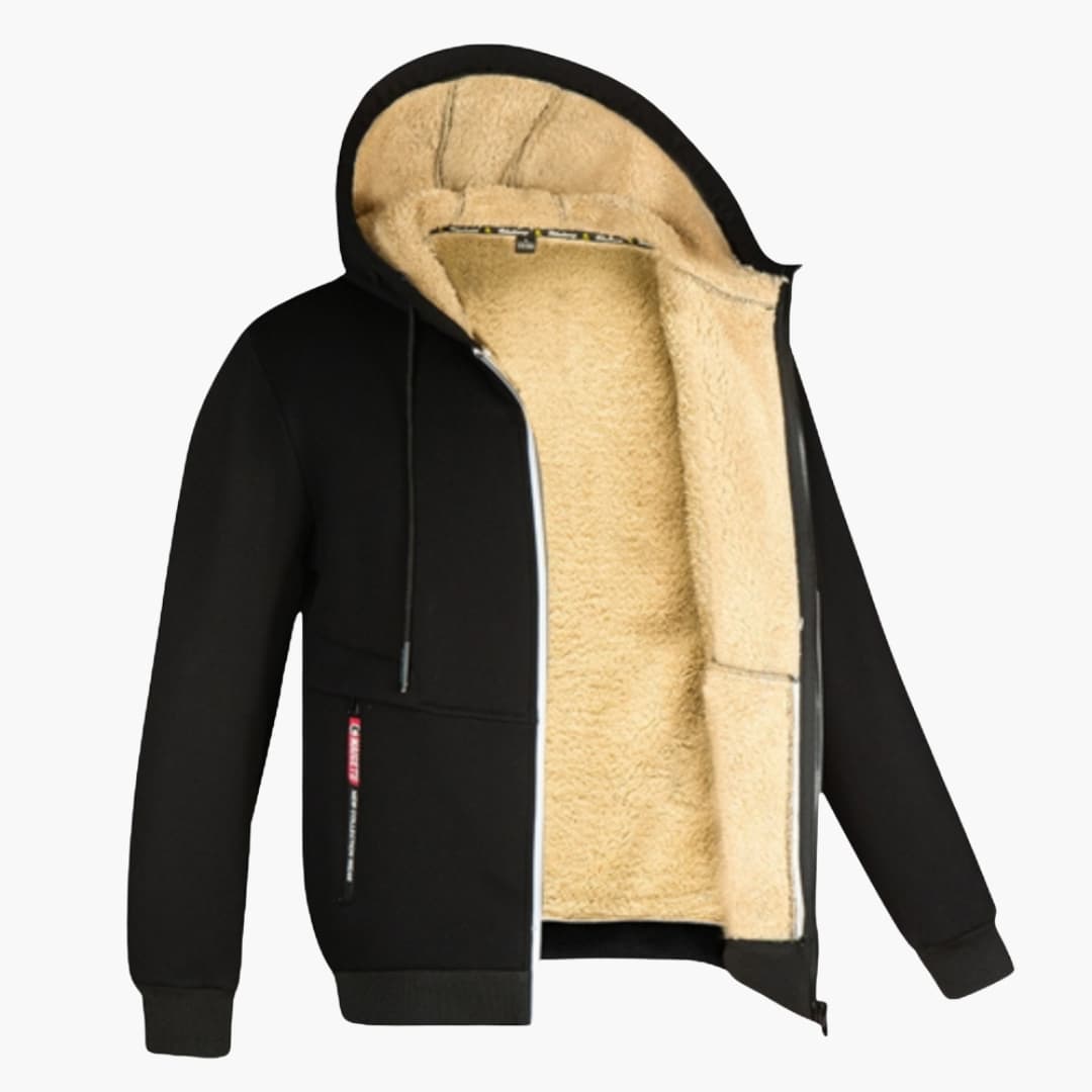 Ragnvald | Huvjacka Herr Fleecefodrad Full-Zip