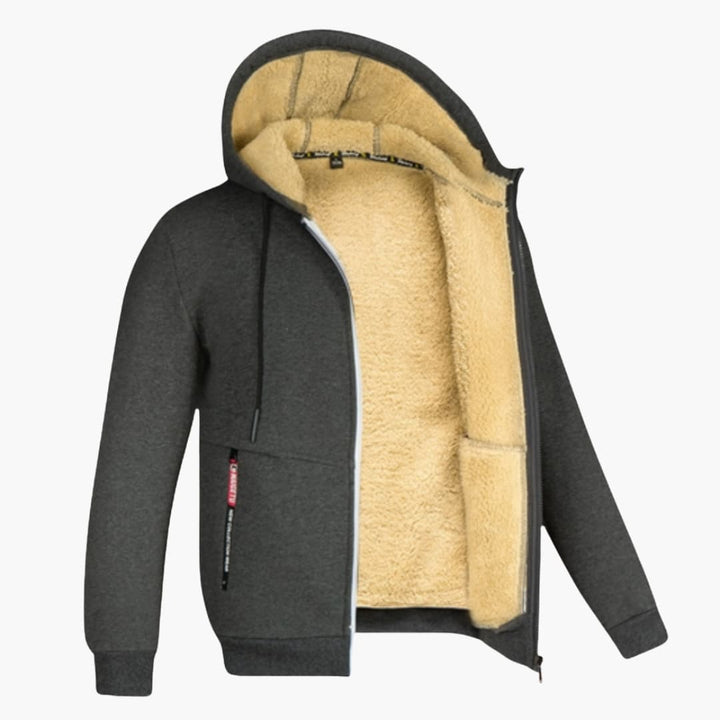 Ragnvald | Huvjacka Herr Fleecefodrad Full-Zip