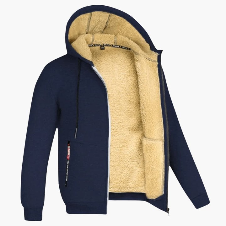 Ragnvald | Huvjacka Herr Fleecefodrad Full-Zip