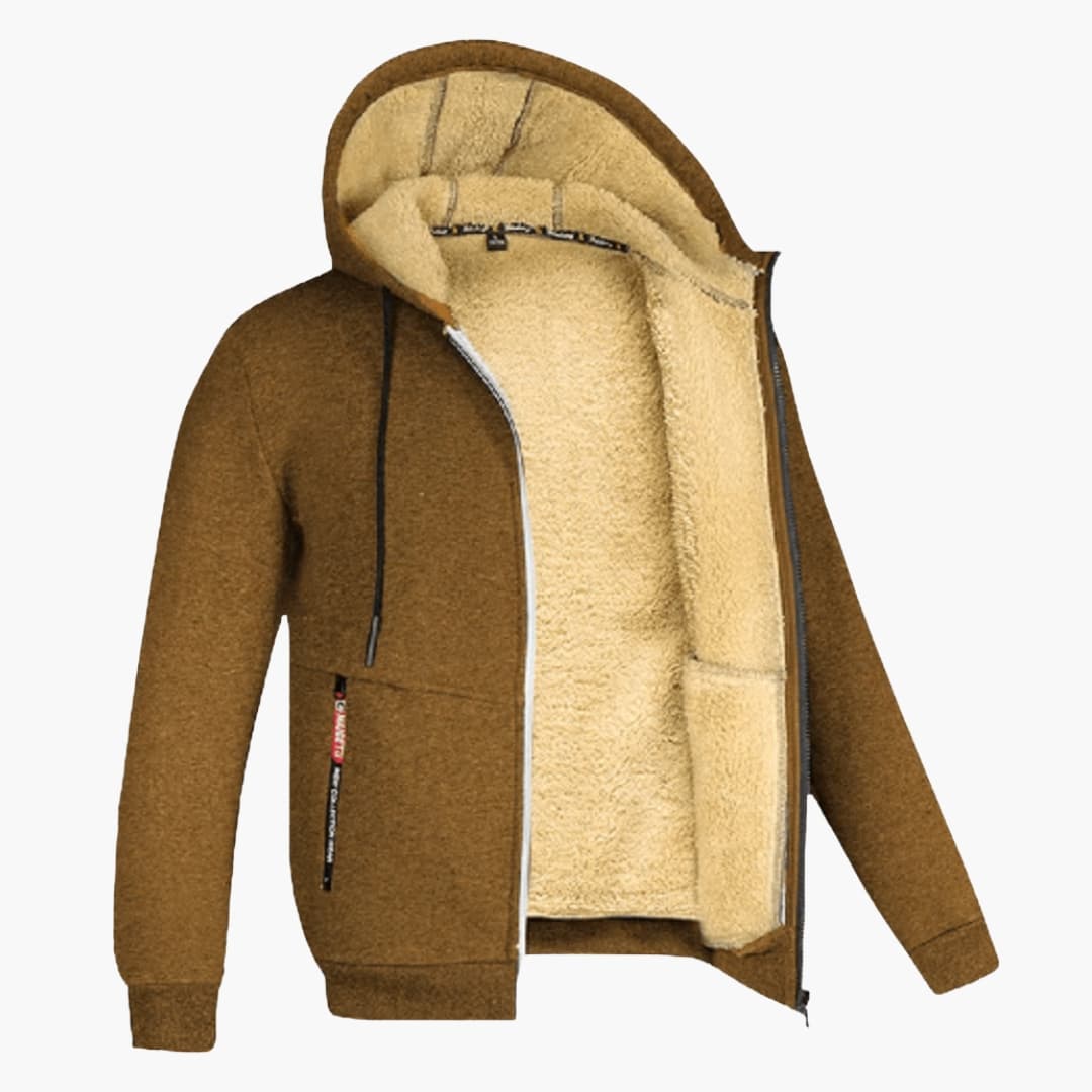 Ragnvald | Huvjacka Herr Fleecefodrad Full-Zip
