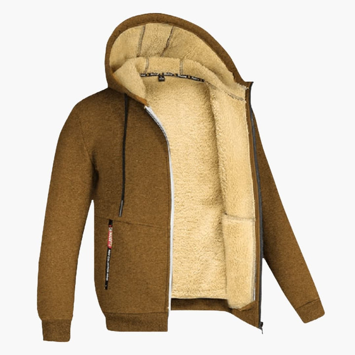 Ragnvald | Huvjacka Herr Fleecefodrad Full-Zip