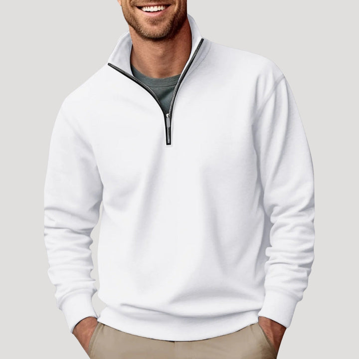 Erik | Sweatshirt Herr Half Zip