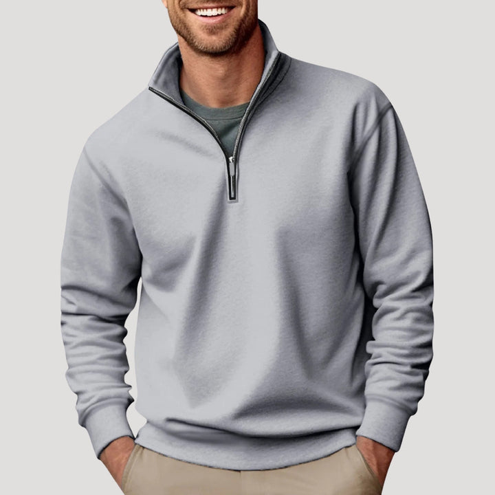Erik | Sweatshirt Herr Half Zip