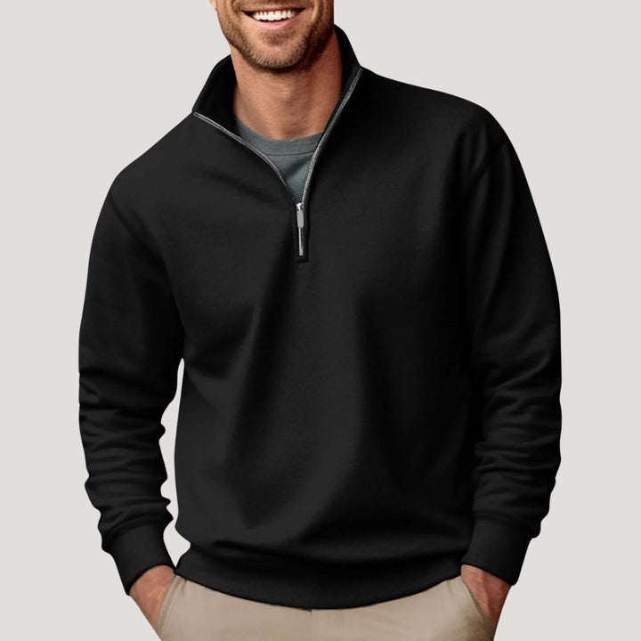 Erik | Sweatshirt Herr Half Zip