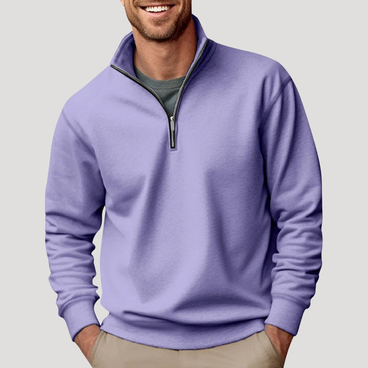 Erik | Sweatshirt Herr Half Zip