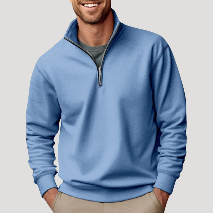 Erik | Sweatshirt Herr Half Zip