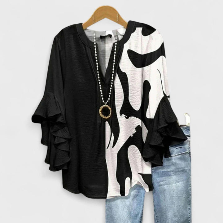 Solveig | Blus Dam Lätt Elegant