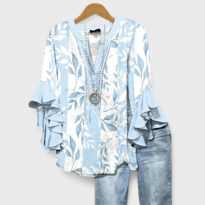 Solveig | Blus Dam Lätt Elegant