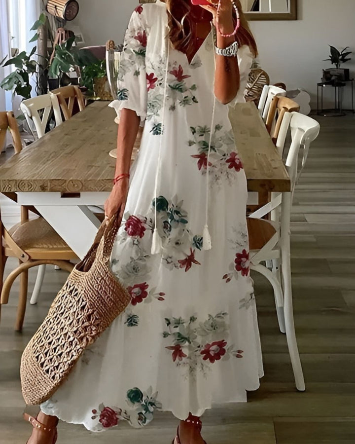 Wilma | Klänning Boho Maxi
