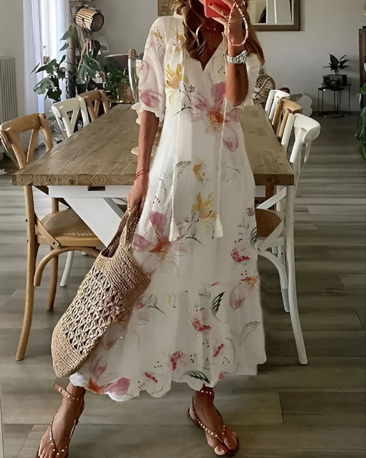 Wilma | Klänning Boho Maxi