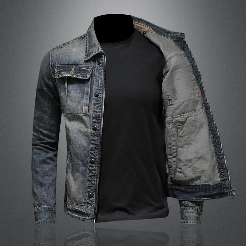 Mattias | Jeansjacka Herr Vintage