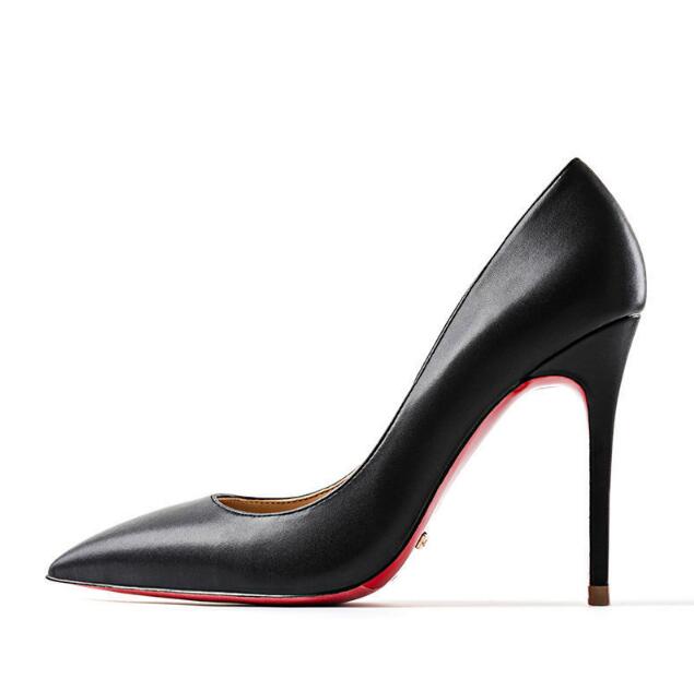 Emma | Pumps Dam Hög Klack Spetsig Tå