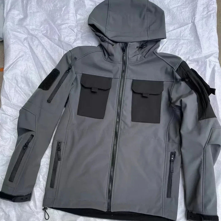 Runar | Taktiskt Set Herr Huvjacka Cargobyxor Multi-Pocket