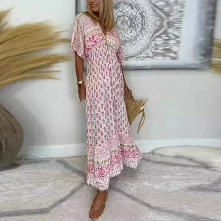 Alma | Klänning Boho Maxi