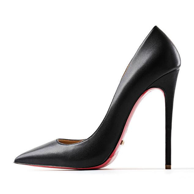 Emma | Pumps Dam Hög Klack Spetsig Tå