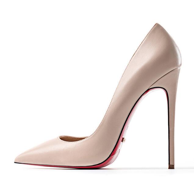 Emma | Pumps Dam Hög Klack Spetsig Tå