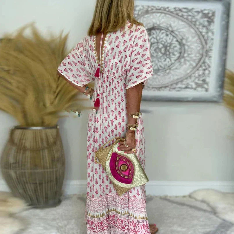 Alma | Klänning Boho Maxi