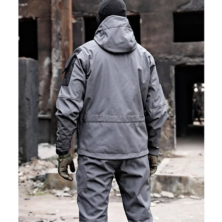 Runar | Taktiskt Set Herr Huvjacka Cargobyxor Multi-Pocket